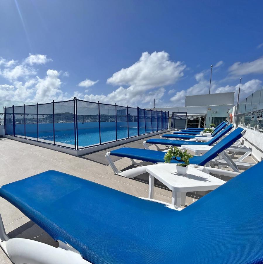 ホテル Azure Lofts & Pool San Andrés エクステリア 写真