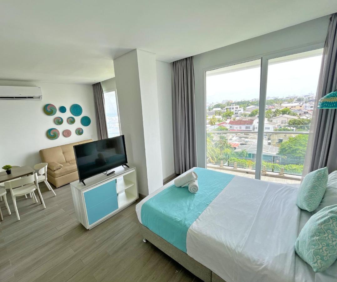 ホテル Azure Lofts & Pool San Andrés エクステリア 写真